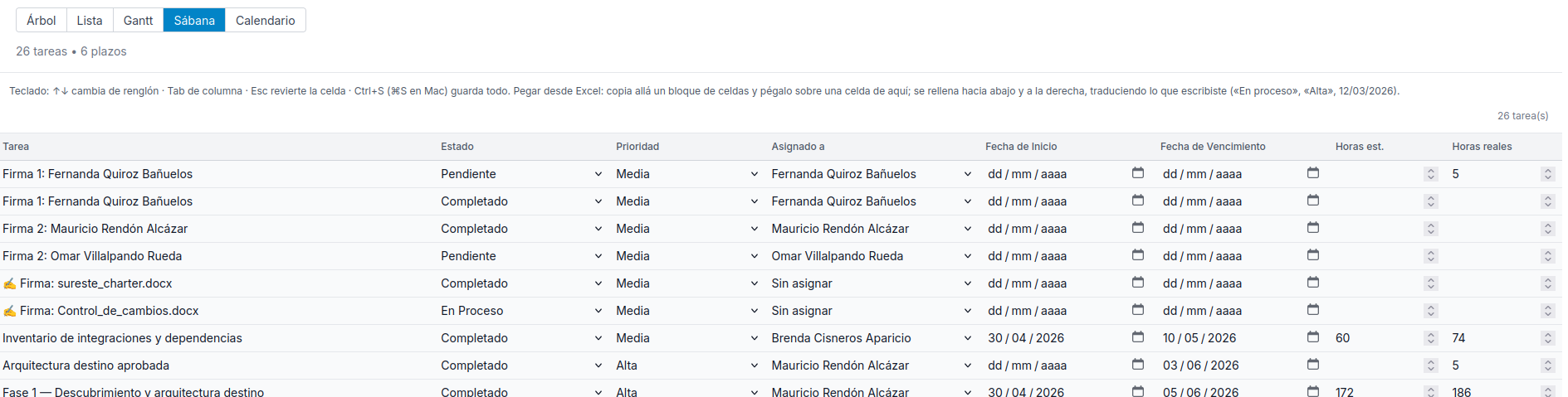 ¿Que hay de nuevo? v4.56 – Edición rápida de tareas